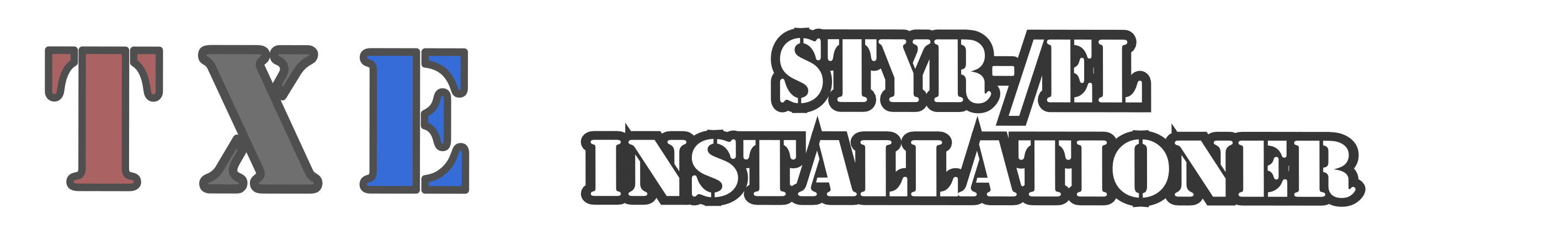 TxE Styr-/Elinstallationer